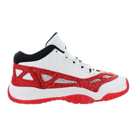 Kids Air Jordan 11 XI Retro Low IE GS White Gym Red Black 919713-101