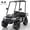 Black, variant on TOKTOO 24V Ride on Toys for Big Kids, Kids Golf Cart, 2 Seater Electric Ride on Car with Remote Control, Detachable Awning, 4*96W Powerful Motors for Boys Girls Aged 3-8 Years, White