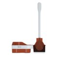 thumbnail image 2 of Teissuly Clearance Silicone Toilet Brush Seoul Black - Ultimate Hygiene Toilet Brush - Award WinningToilet Brush - Drip Free - Ergonomic Long Handle - Wall Mounted(Orange, ) Teissuly WER202308175899, 2 of 8