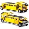 thumbnail image 3 of EIGTHTAIL Alloy+ABS+Rubber 1 32 Model Car Kids Toy Metal Diecast Car Limousine Model for Hummer, 3 of 5