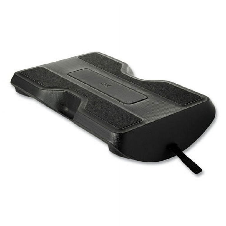 Foot Rest for Standing Desks, 19.98w x 11.97d x 4.2h, Black Foot Rest for Standing Desks, 19.98w x 11.97d x 4.2h, Black