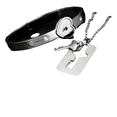 thumbnail image 4 of Pulsera Brazalete Pareja Con Llave Corazón Acero Inoxidable Xtellar Plateado, 4 of 4
