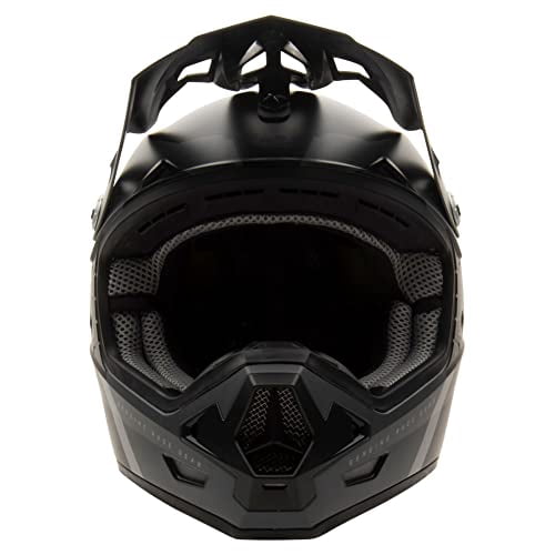 MSR Mav4 w/MIPS Dirt Bike Motocross Helmet Motorcycle (Medium, Blackout Inertia)