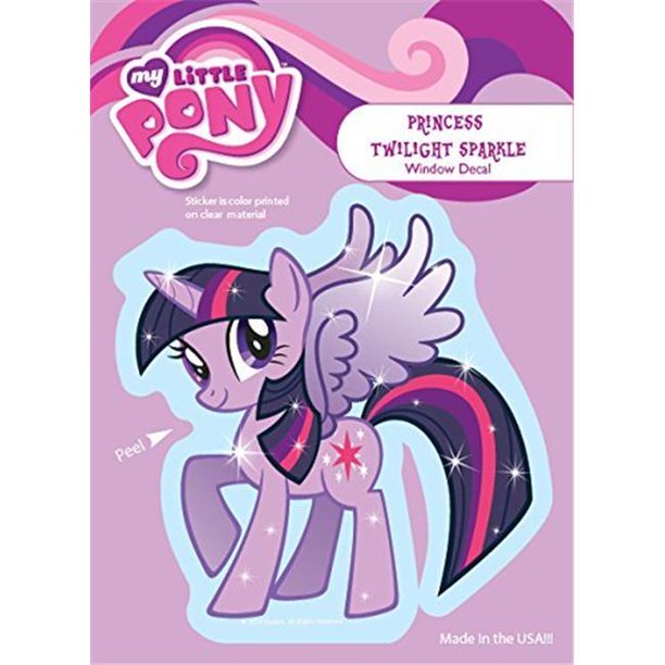 My Little Pony ST MLP TWIS01 Princess Twilight Sparkle Window Decal ...