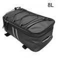 thumbnail image 2 of Tekuisi 8L Large Capacity Motorcycle Bag Waterproof Bicycle Rear Rack Trunk Bag Pannier Motorbike Rear Folding Luggage Compartment Parts, 2 of 6