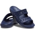 thumbnail image 4 of Crocs Unisex Men's and Women's Baya Two-Strap Slide Sandals, Navy, 11 US, 4 of 9