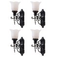 thumbnail image 1 of MasteelfCA 4pcs Miniature Sand Table Wall Lamp Models Landscape Ornament Sandtable Decor, 1 of 9
