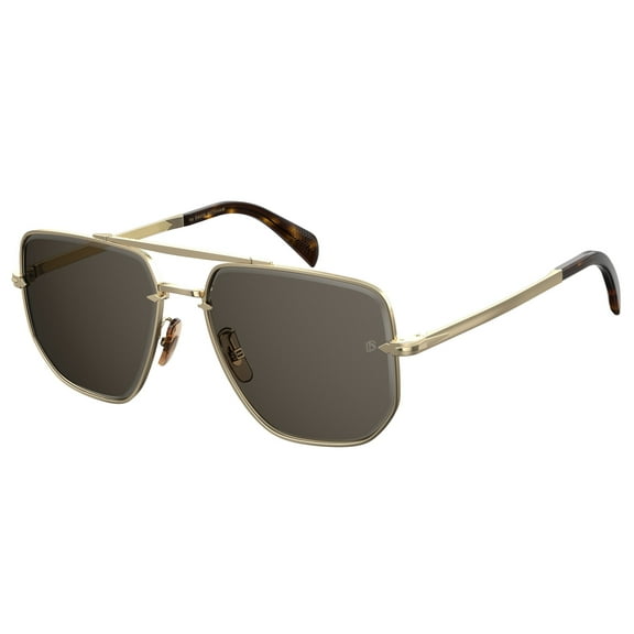 Sunglasses DAVID BECKHAM Db 7001 /S 0J5G Gold / Ir Gray Blue