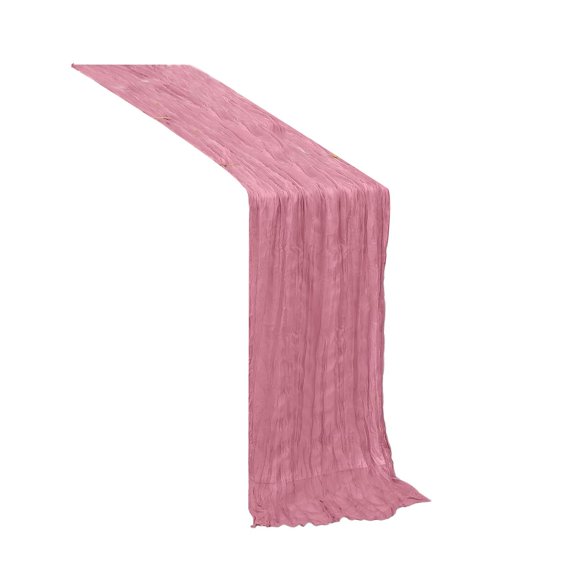 XINGAG Bohemian Style Pleated Table Cloth,Soft Resistant Fabric Table Cover, Elegant Table Decor For Wedding Banquet Party Holiday Home Dining Table Ornament