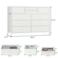 thumbnail image 5 of Yesurprise Dresser for Bedroom TV Stand for 55” TV Entertainment Center with 10 Drawers Storage Organizer Unit for Living Room, 5 of 8