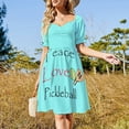 thumbnail image 2 of Pickleball shirt Peace love pickle funny Pickleball Pickleball vintage Pickleball Designs Dress long dress women summer, 2 of 6