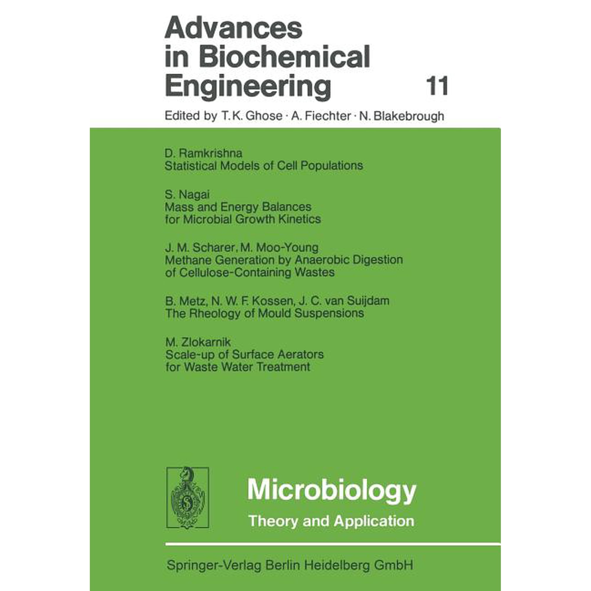 Advances in Biochemical Engineering & Bi Advances in Biochemical Engineering Book 11 (Paperback)