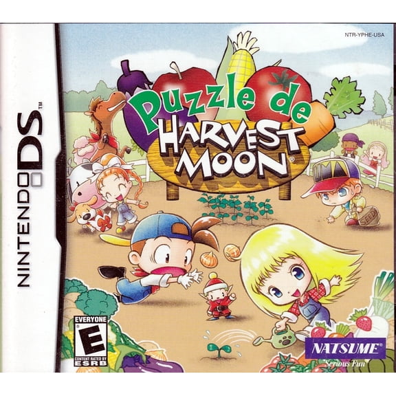Puzzle de Harvest Moon NDS - Find out if you have a Green Thumb in this Nintendo DS Game