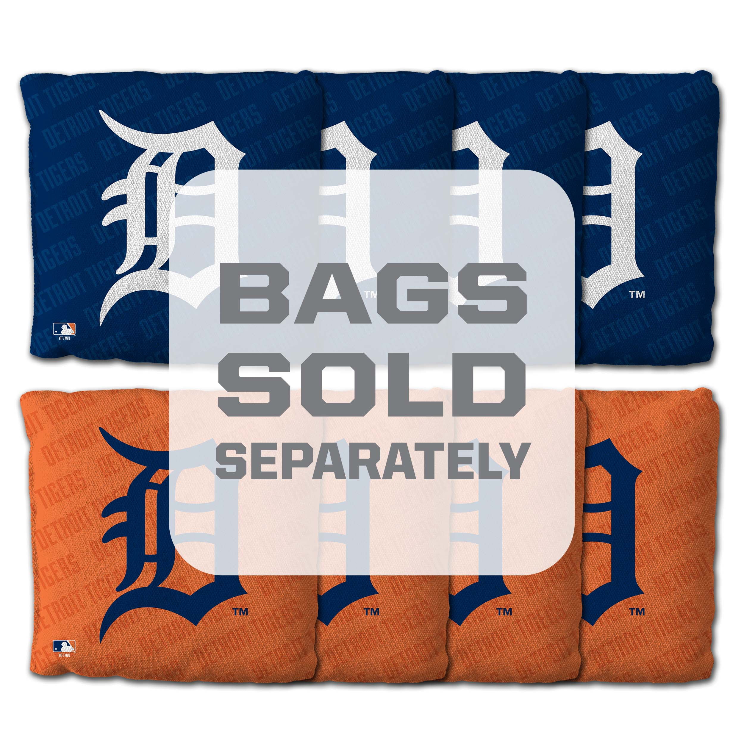 YouTheFan MLB Detroit Tigers 2' x 4' Cornhole Game No Bags