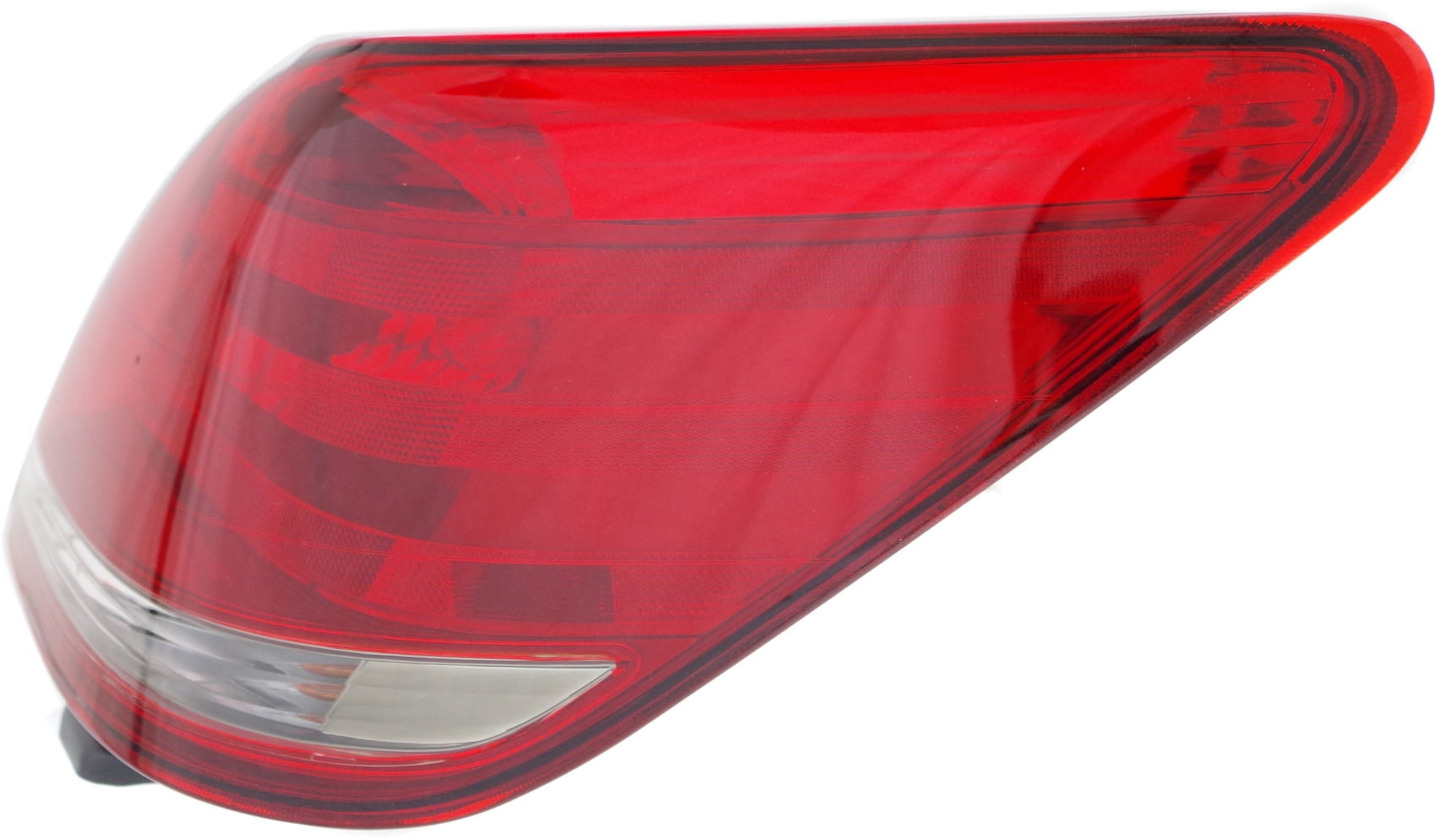 Tail Light Compatible With 2008-2009 Toyota Avalon Right Passenger Side, Outer With bulb(s)