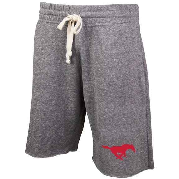 Men's Concepts Sport Gray SMU Mustangs Mainstream Terry Shorts