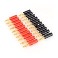 thumbnail image 2 of 20pcs/Packs 4mm Banana Plugs, VBESTLIFE Black & Red Wire Audio Cable Banana Connectors Plug Adapter Female, 2 of 5
