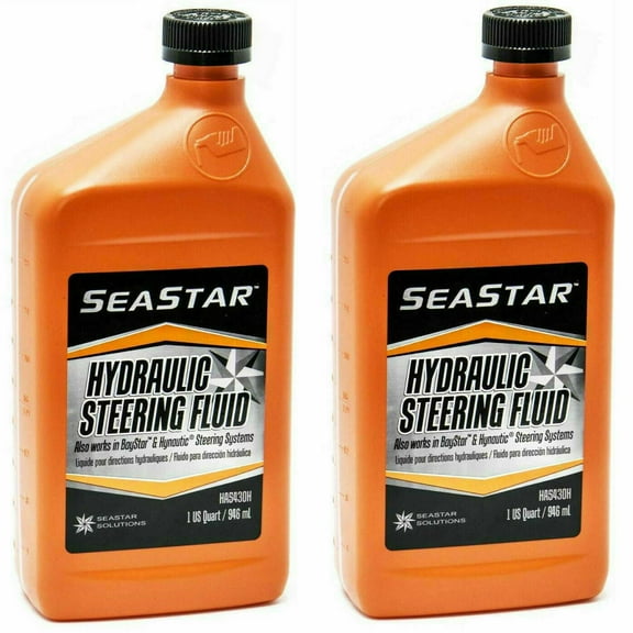 2 Quart SeaStar HA5430H (HA5430) Hydraulic Steering Fluid Bottle Teleflex Marine