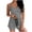 *1-Gray, variant on VBVC Women's 2 Piece Drawstring Outfit Set,Soft Pajama Set For Women,Ladies Spaghetti Strap Tank Top and Shorts,Khaki,S-3XL
