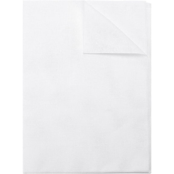 25CT Cross Stitch Fabric Sheets Cotton Embroidery Fabric for Making Garments Crafts White 1000x700x0.4mm