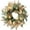 Gold, variant on Christmas Wreaths for Front Door,24 inch Artificial Christmas Pine Wreaths with Lights,Golden Ball,Glittered Leaf,Spray Stems Berries,Pre-Lit Xmas Wreaths for Fireplace,Window,Indoor Outdoor Decor
