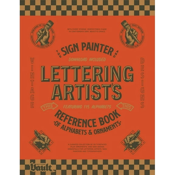 The Sign Painter and Lettering Artist's Reference Book of Alphabets and Ornaments, (Paperback)