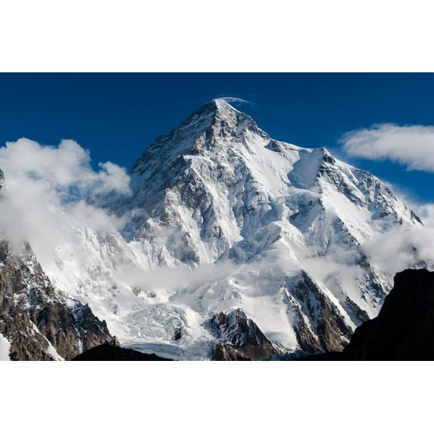 Canvas Print Mountain Mt Everest China Nepal Tibet Stretched Canvas 10 X 14 Walmart Com Walmart Com