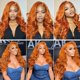 thumbnail image 2 of Hair Bundles Ladrxadr Ginger Body Wave 12, 14, 16 pulgadas, 300 g, 2 of 7