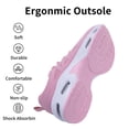 thumbnail image 5 of BROYON Womens Walking Shoes Slip on Air Running Shoes Fashion Sneakers Casual Fitness Gym Jogging Workout Ladies Nursing Work Easy Put On Athletic Pink Size 8, 5 of 9
