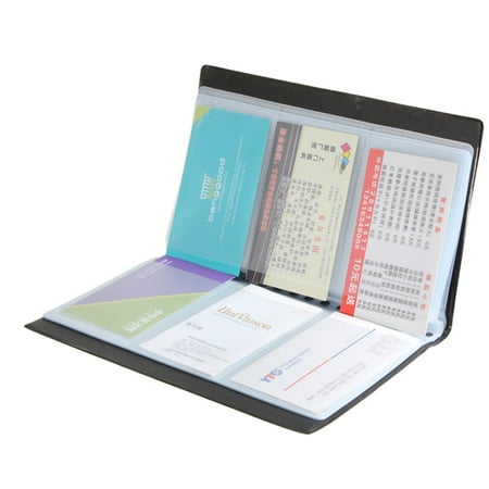 40 Page 120 Cards Business Name Id Credit Card Holder Business Industrial Book Organizer Keeper Wallet Case