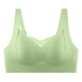 thumbnail image 1 of Women's Comfortable Sexy And Traceless Chest Gathered Without Rings Soft Support Collar Closure Anti Drop Bra, 1 of 5