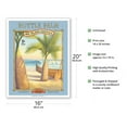 thumbnail image 2 of Bottle Palm - Aloha Seeds - Big Island Seed Company - Big Island Exotics - Vintage Seed Packet by Kerne Erickson - Fine Art Matte Paper Print (Unframed) 16x20in, 2 of 4