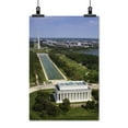 thumbnail image 2 of Print: National Mall, Lincoln Memorial And Washington Monument, Washington, 2 of 4