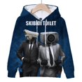 thumbnail image 4 of Sudadera con capucha con estampado 3D de juguete skibidi para hombre y mujer, jersey de moda informal con dibujos animados para niños y niñas, camiseta deportiva popular, 4 of 5