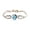 RG1, variant on Hearth & Gear Peach Heart Bracelet White Copper Platinum Bracelet Female Girlfriend Jewelry Men And Women Couple Bracelet Fancy Jewelry for Women Jewelry Pack Digital Wrist Large Digital for Men