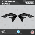 thumbnail image 2 of Kalair GFX Graphics Kit for Yamaha YZ250F (2019-2023) Cyberware Series, 2 of 5