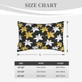thumbnail image 4 of Susaid Lilies Flowers Print Pillowcases Multiple Size, Pillow Cover Super Soft Envelope Closure Standard Pillow Case-16"x24", 4 of 6