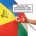 thumbnail image 5 of GoFloats Giant Inflatable Beach Ball, 6', 5 of 6
