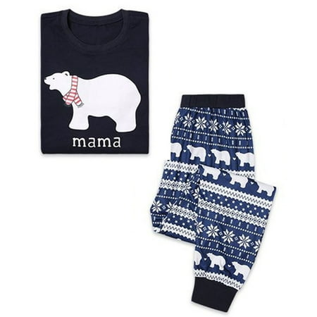 

Family Matching Clothes for Christmas Pajamas Set Long Sleeve Xmas Sleepwear