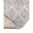 thumbnail image 7 of Unique Loom Outdoor Trellis Textured Collection Area Rug - Osage (3' Round Grey/Gray), 7 of 7
