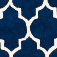 thumbnail image 2 of Safavieh Chatham Dark Blue Contemporary Rug - Round 7', 2 of 3