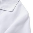 thumbnail image 6 of SwiftWear Men Polyester Short Sleeve Turndown collar Pocket Summer Blouse White XL, 6 of 6