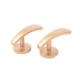 thumbnail image 1 of HEVIRGO 2Pcs Rideaux Tiebacks Poli Anti-corrosion Anti-Déformé Exquise Accrocheur Anti-Rouille Alliage d'Aluminium de Style Moderne Porte-Rideau Crochets Décoration à la Maison Accessoires de Cuisine, 1 of 10