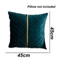 thumbnail image 2 of Terciopelo holandés terciopelo salón sofá cojín oficina cintura resto-funda de almohada reposacabezas, 2 of 6