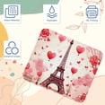 thumbnail image 3 of Valentine's Day Square Desk Pad Mouse Mat Gaming Mousepad, 8.3x9.8 Inch, Non-Slip Rubber Bottom, Printed, Suitable for Office and Gaming, 3 of 6