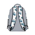 thumbnail image 3 of Police and Checkered White Pattern Backpack for School, Cute School Bag with Adjustable Shoulder Straps and Padded Back, 15.3"x11"x6.7", 3 of 5