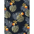thumbnail image 6 of Ma Croix Mens Casual Hawaiian Flower Pattern Button Up Bohemian Shirts, 6 of 7
