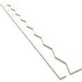 thumbnail image 6 of Ekena Millwork 47"H x 5/8"T Cimarron PVC Adjustable Decorative Slat Wall Panel Kit, Unfinished (contains 23 Slats + 1 Straight Edge Starter Slat), 6 of 15