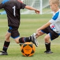 thumbnail image 3 of VONKY Adult Size 5 Soccer Ball With Machine Stitched Panels Machine Stitched Panels For Added White Red, 3 of 6