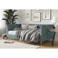 thumbnail image 2 of Home Design Delano Twin Upholstered Daybed, Vertical-Channel Tufted Daybed for Adult, Blue, Easy Assembly, 2 of 5